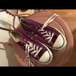 Purple converse